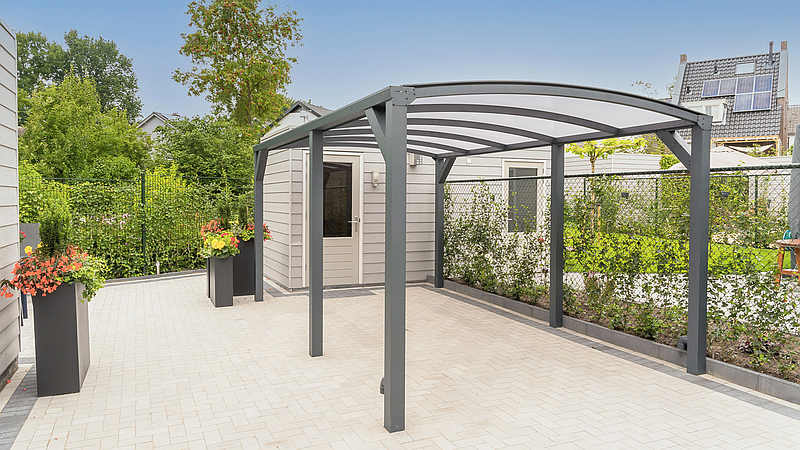 19x16 Carport-Rund