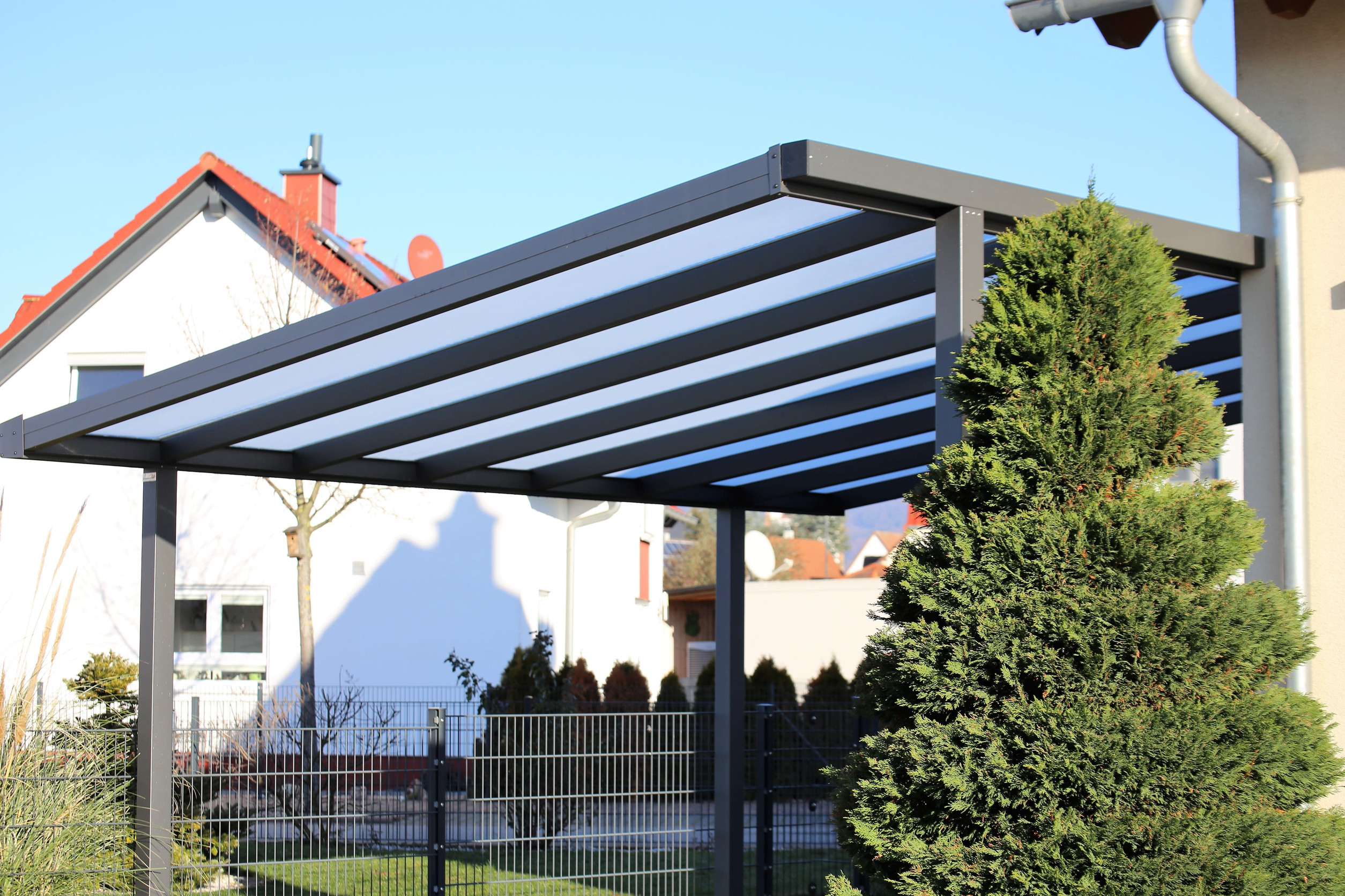 carport aus metall