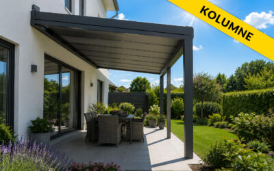 Terrassenüberdachungen gegen die Hitze – ganzjährig Freude im Garten