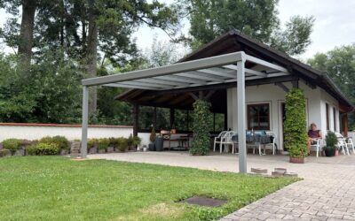 Auftrag: Terrassenüberdachung für eine Familie mit drei Generationen