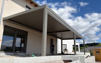 Auftrag: Großzügige Terrassenüberdachung