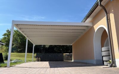 Auftrag: Ein Carport, das zum Haus gehört statt nur daneben zu stehen